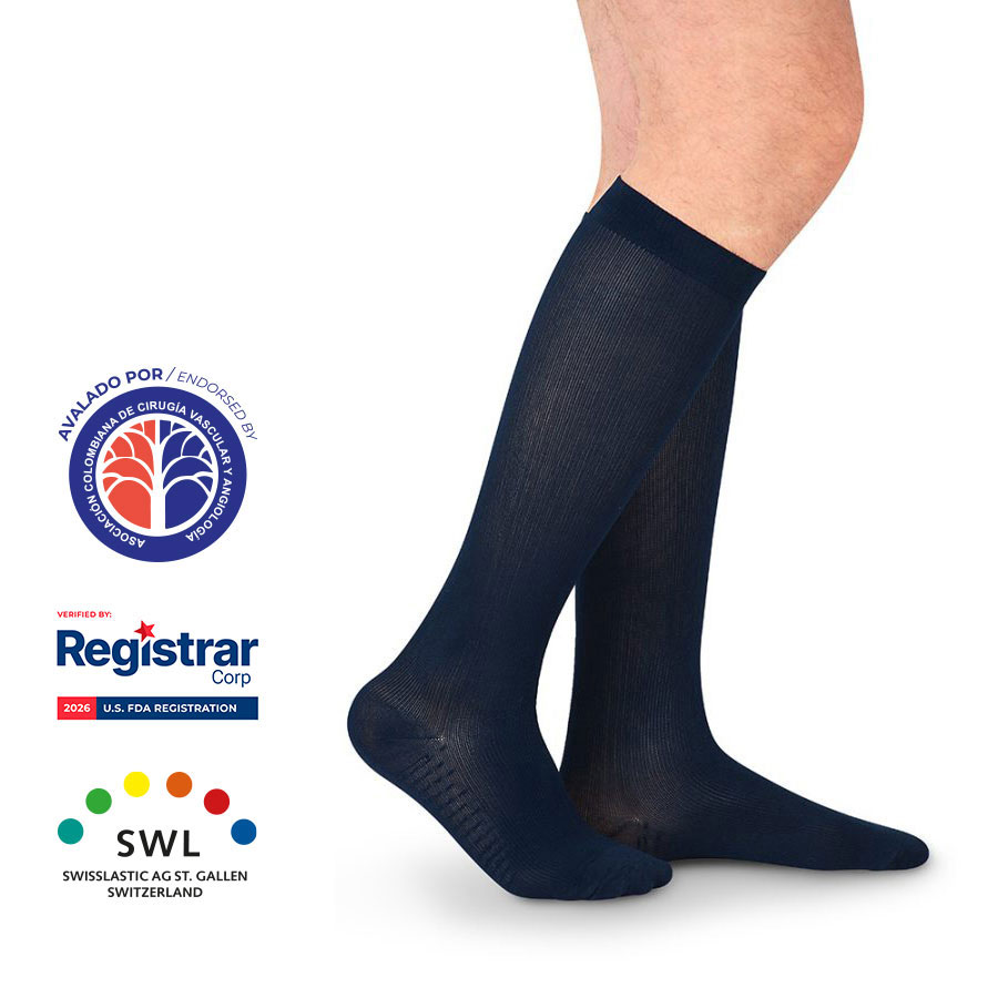 Media de Compresión Alta - Calcetín 20-30mmHg