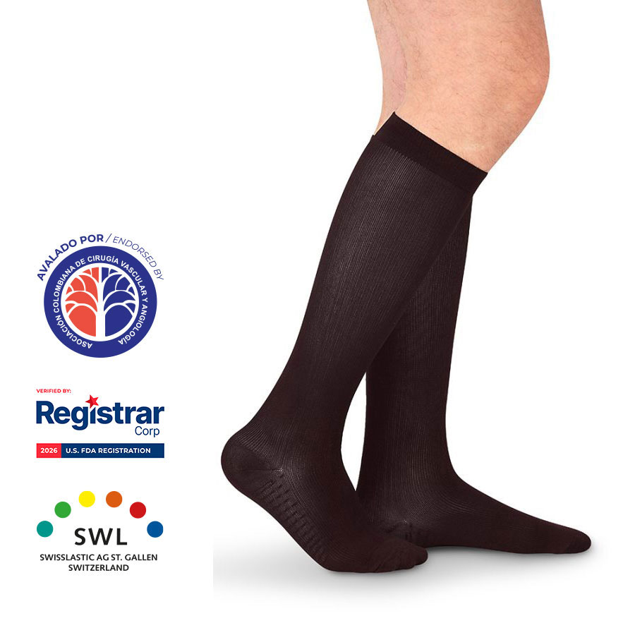 Media de Compresión Alta - Calcetín 20-30mmHg