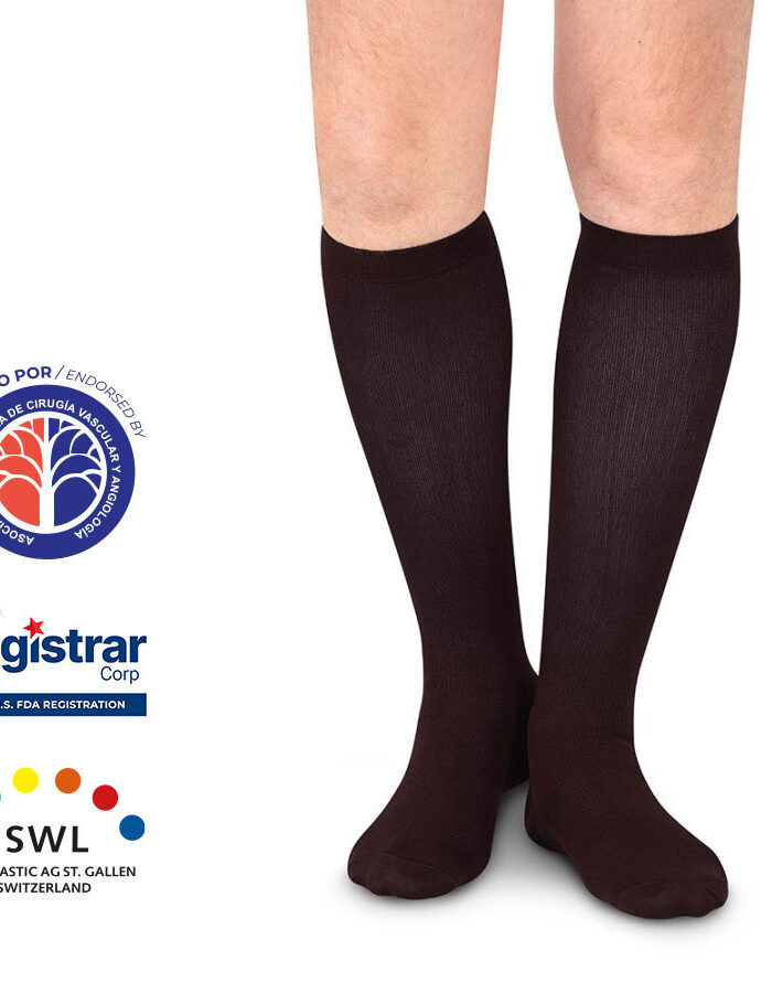 Media de Compresión Alta - Calcetín 20-30mmHg