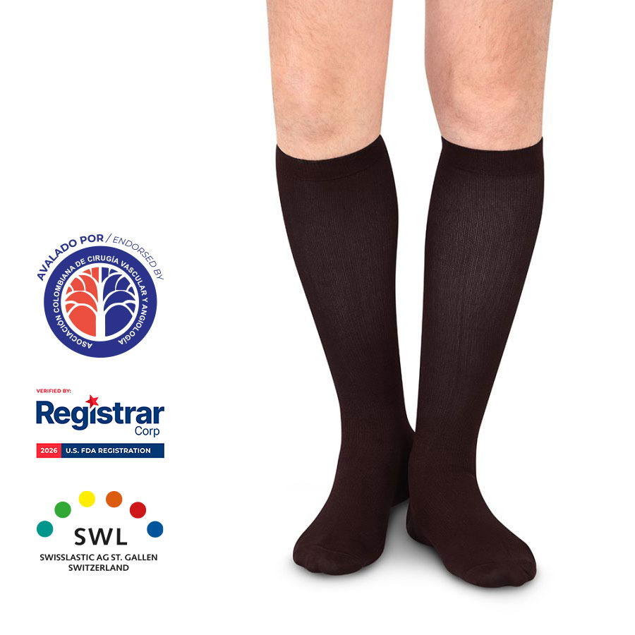 Media de Compresión Alta - Calcetín 20-30mmHg