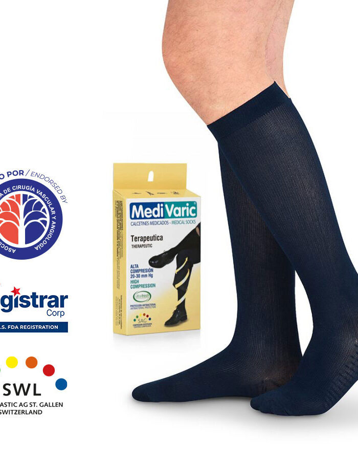 Media de Compresión Alta - Calcetín 20-30mmHg