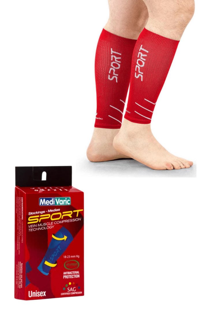 Pantorrillera de compresión deportiva Unisex