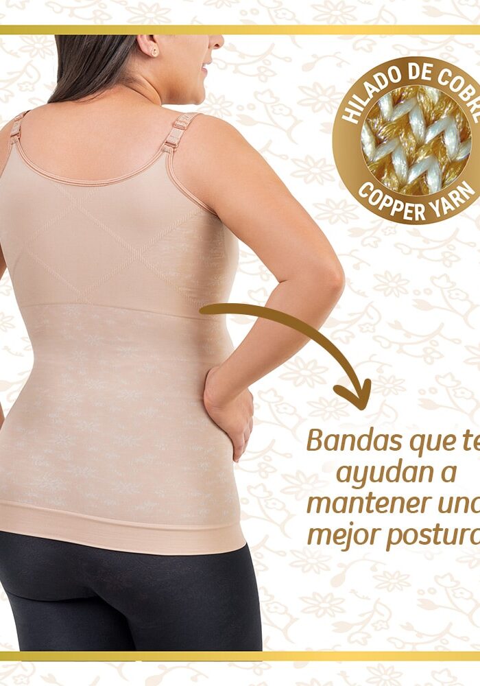 Camiseta Materna Hilado de Cobre Medivaric