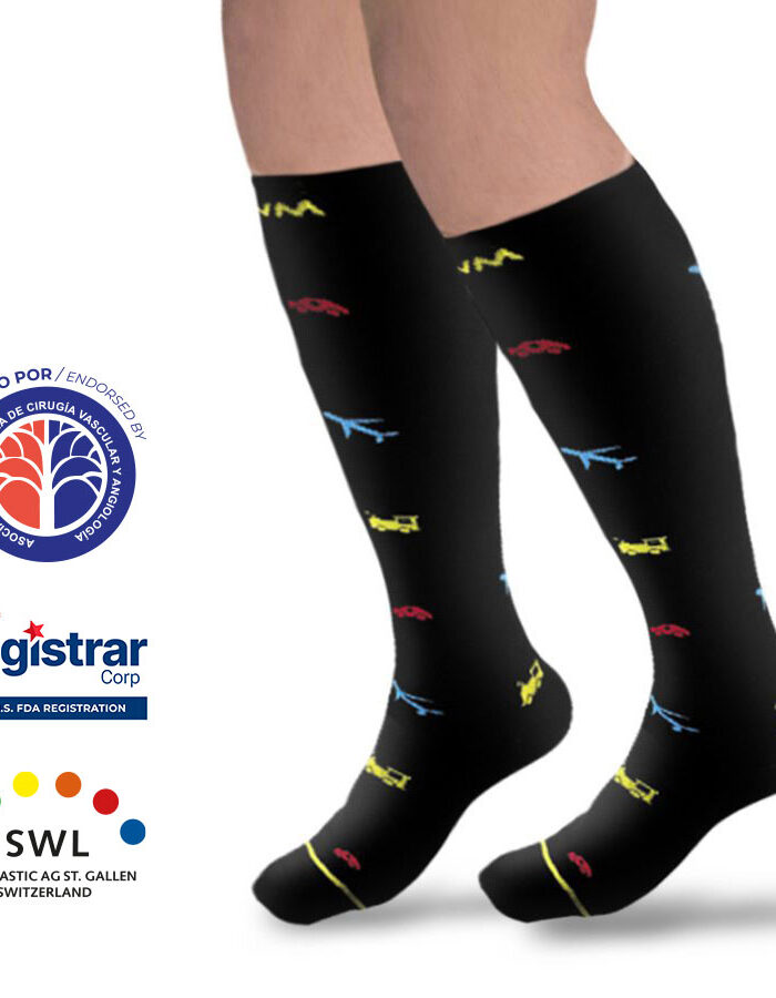 Calcetín Unisex Diseño Edición Limitada Día Padre 15-20mmHg