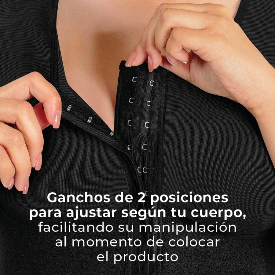 thumbnail interactive-video image 1 of Women's Post-Surgical Colombian Bra – Shapewear Tops – Firm Control Seamless – S-L 1 of 2